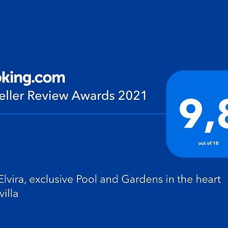 Villa Elvira, Exclusive Pool And Gardens In The Heart Of Sevilla エクステリア 写真